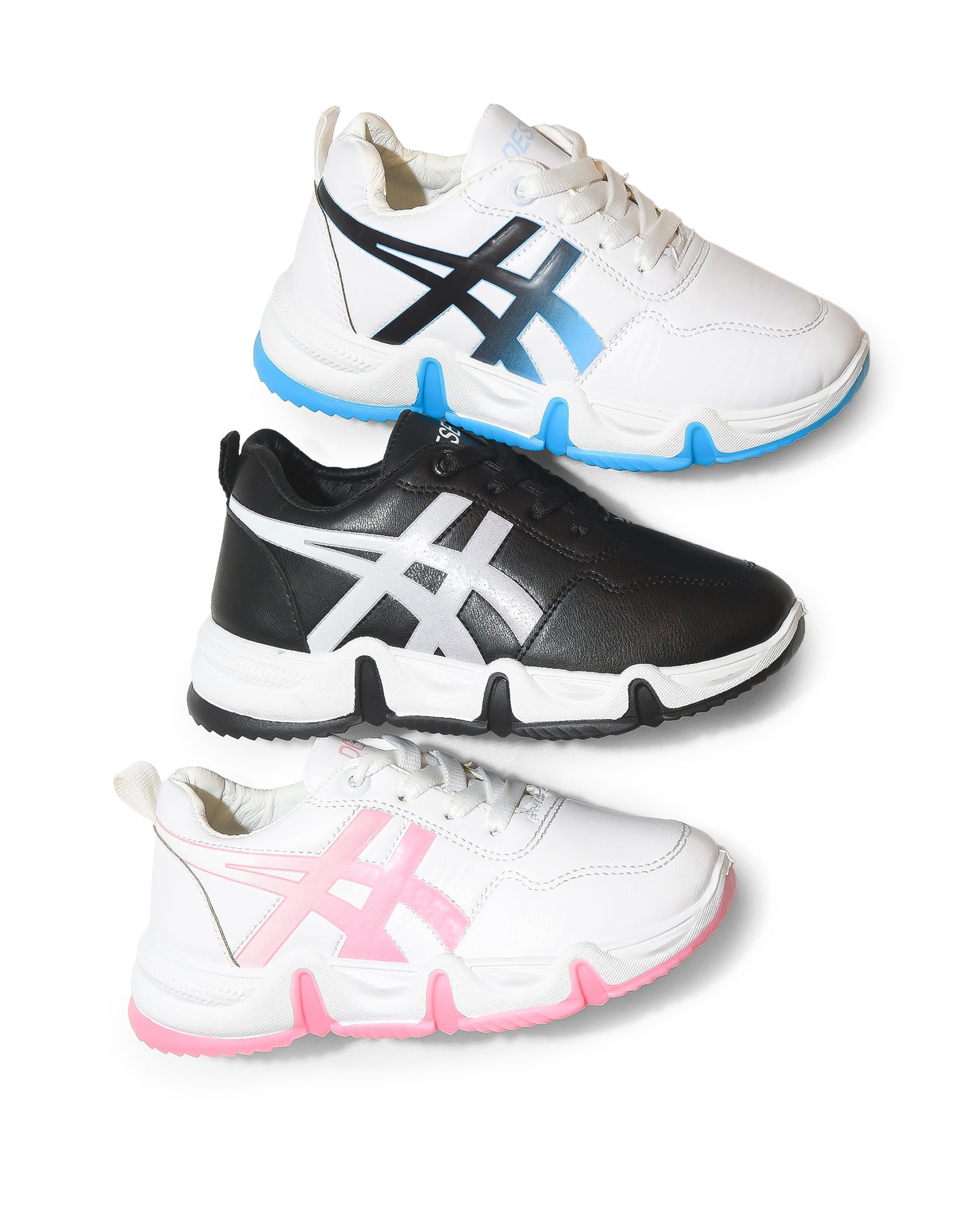 Fashion Velcro Flat Sneaker For Kids