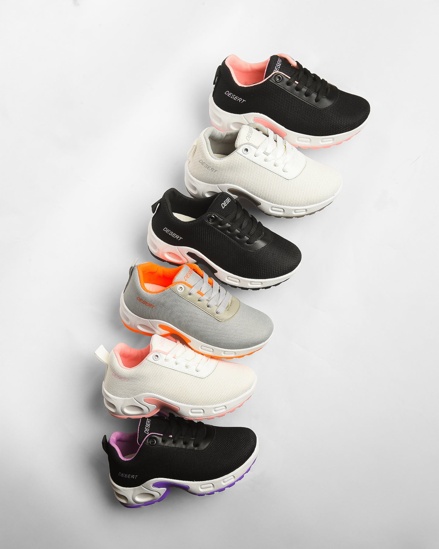 S509 - Basic Canvas Lace-up Sneakers For Women And Kids