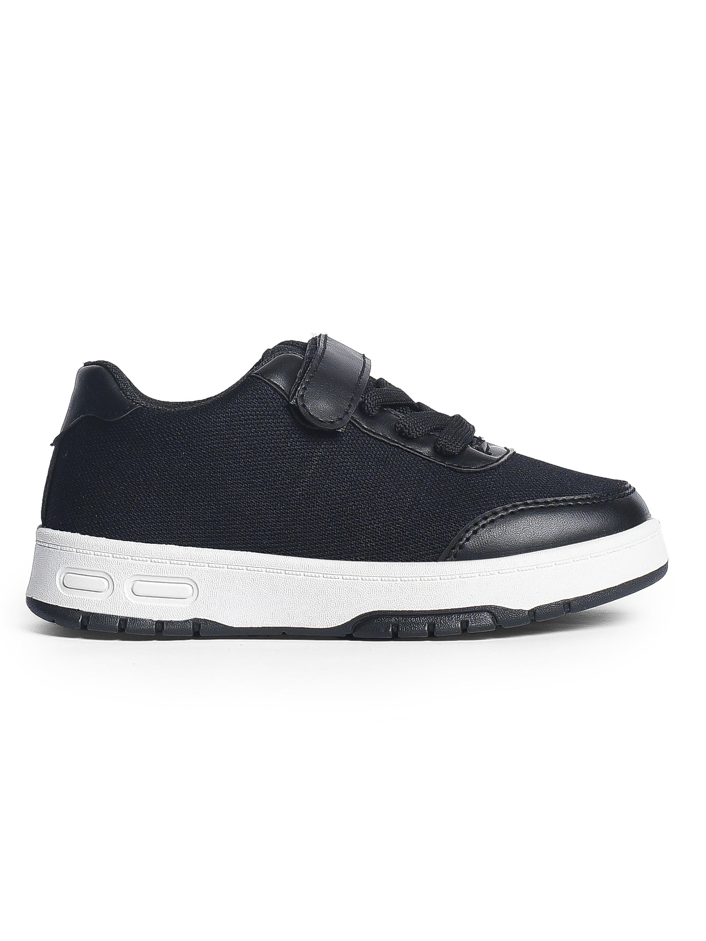Basic Canvas Lace-up Sneakers For Kids