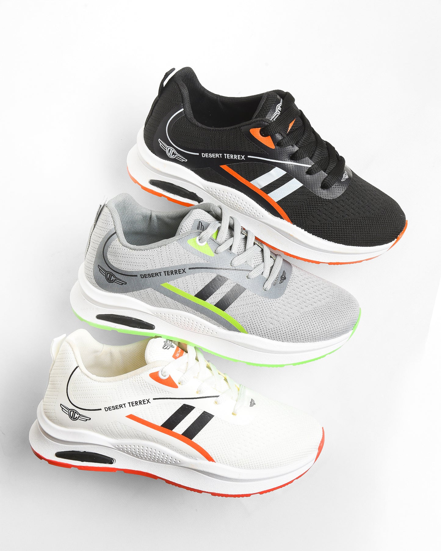 Sportive Lace-up Sneakers For Men