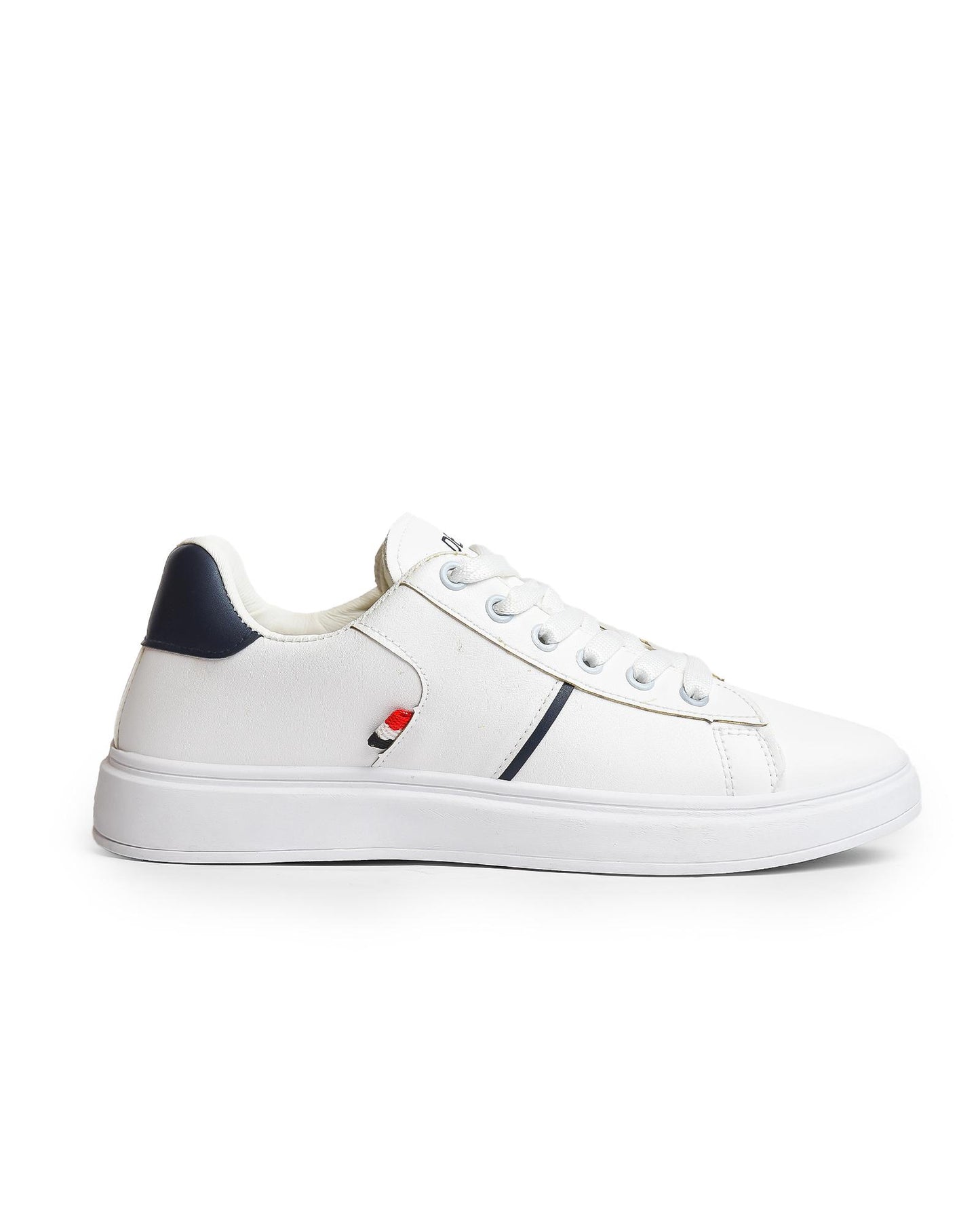 كوتشي فلات مطبوع من الجانب جلد للرجال