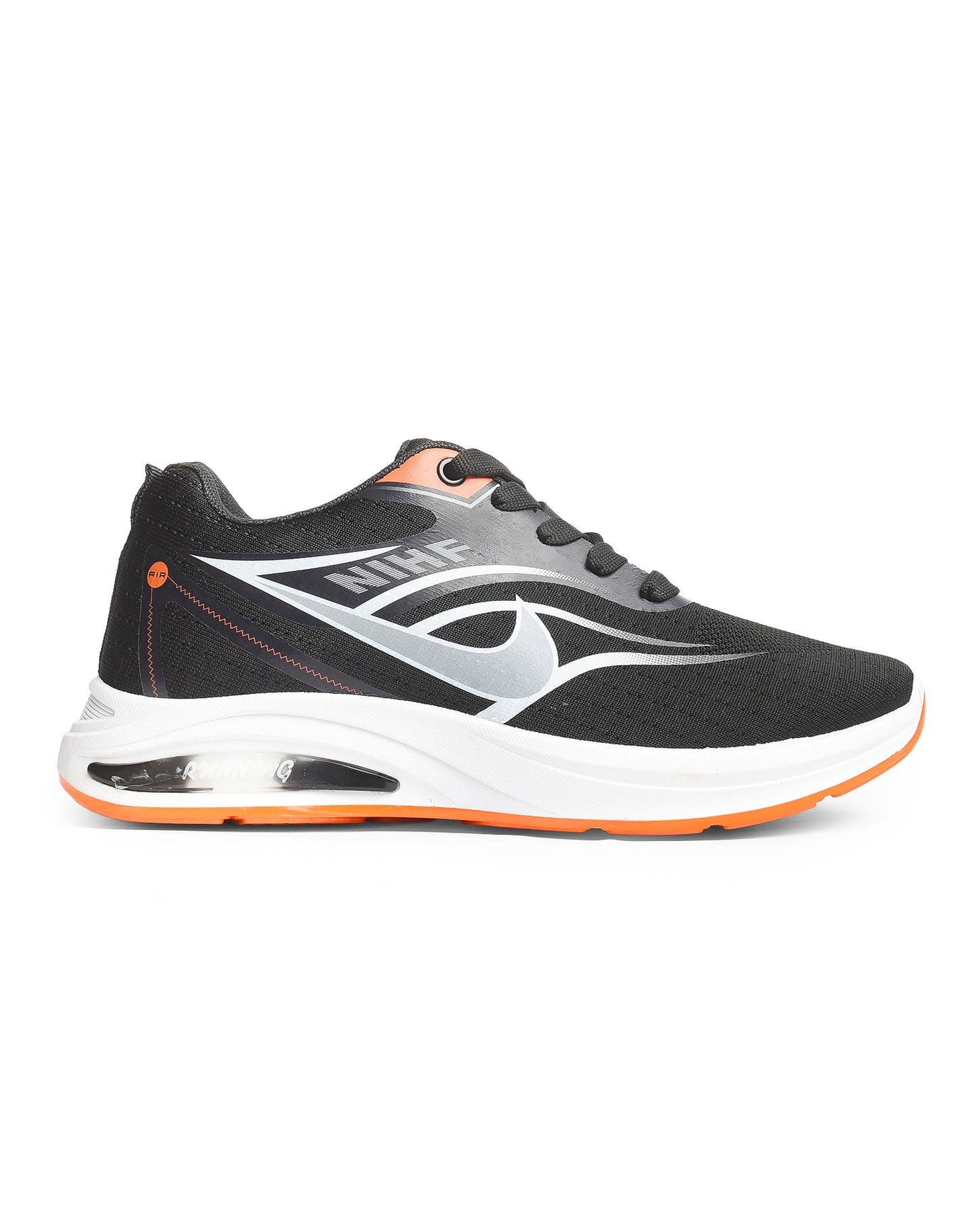 Sportive sneaekrs from knit textile for men