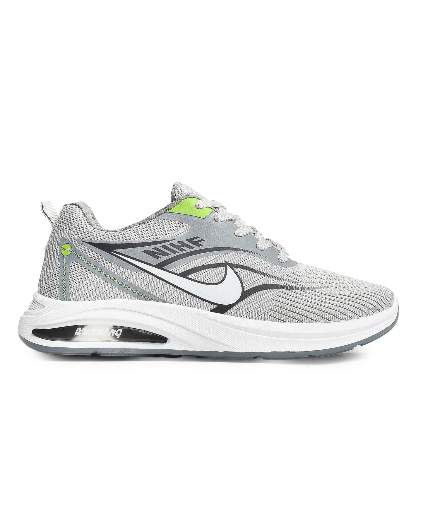 Sportive sneaekrs from knit textile for men