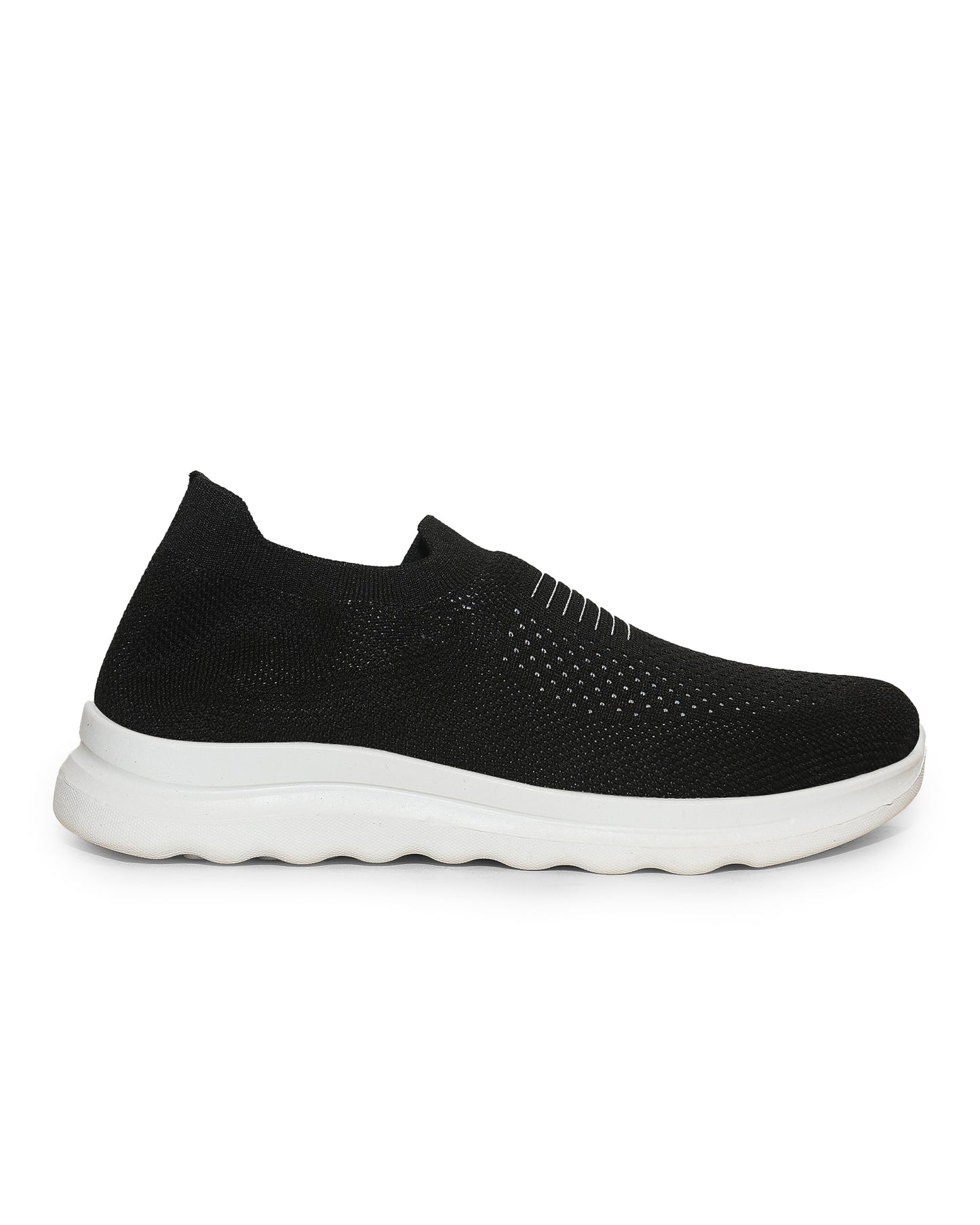 R303/13 - Sportive Canvas Sock Sneakers For Men