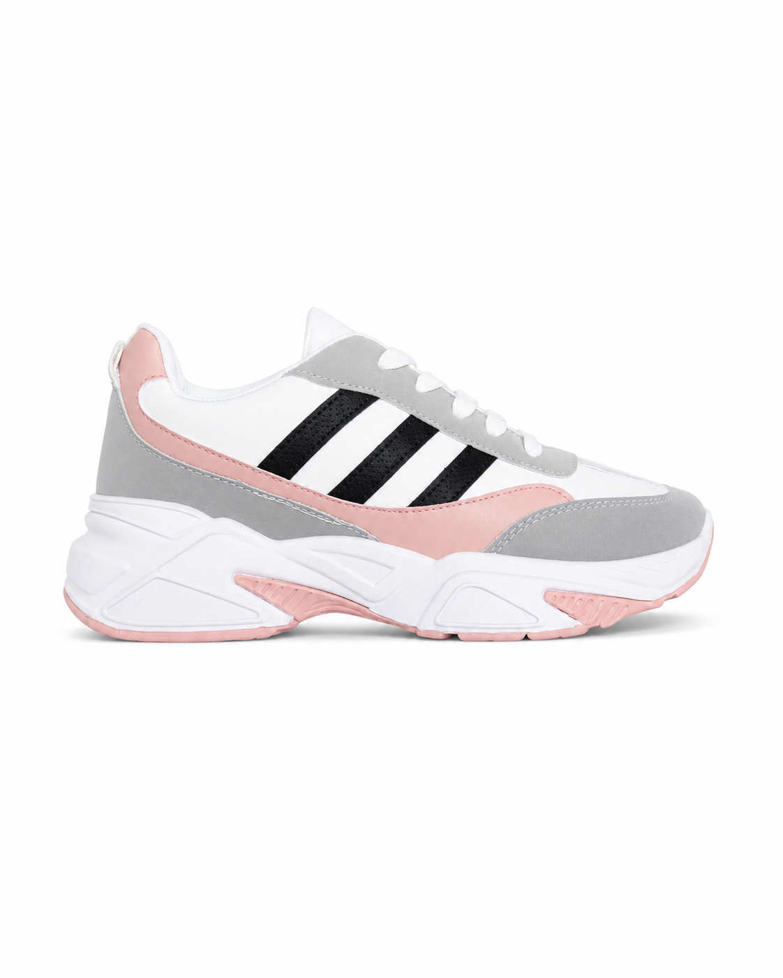 6850 - Fashion chucky sole sneaker for women