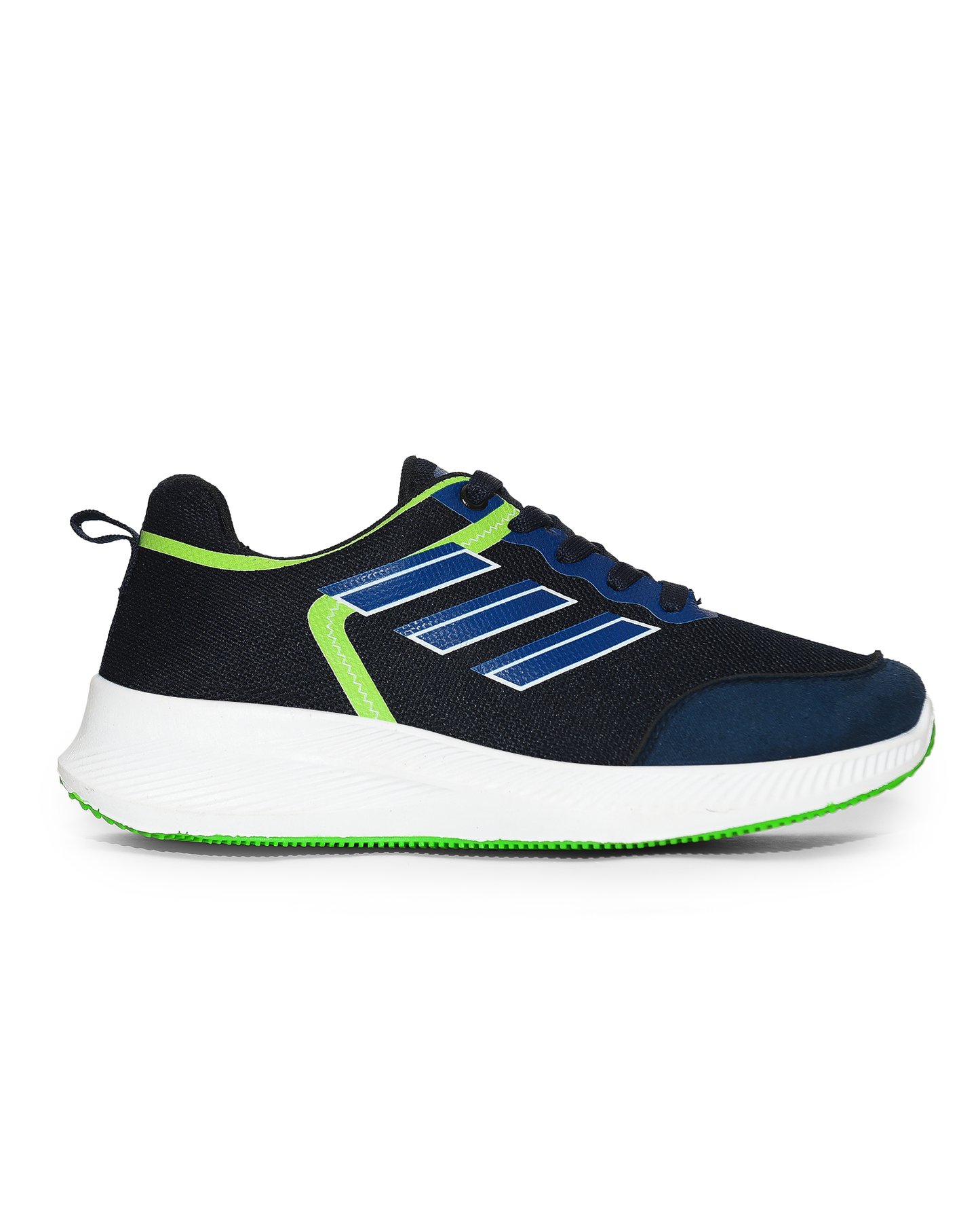 Sportive Sneaker from Mixed chamois and textile For Men