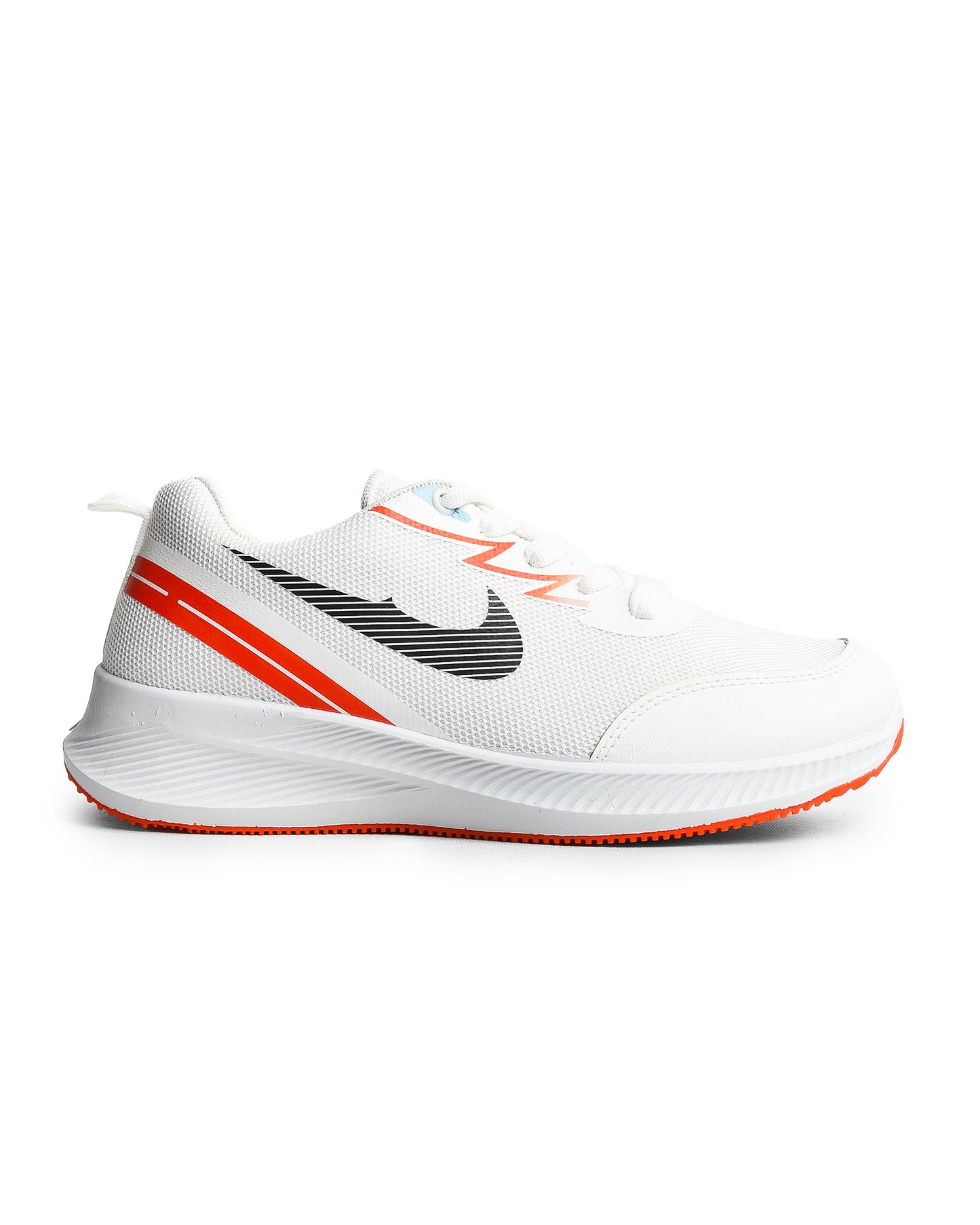 Fashion / Sportive Sneaker from Mixed chamois and textile For Men