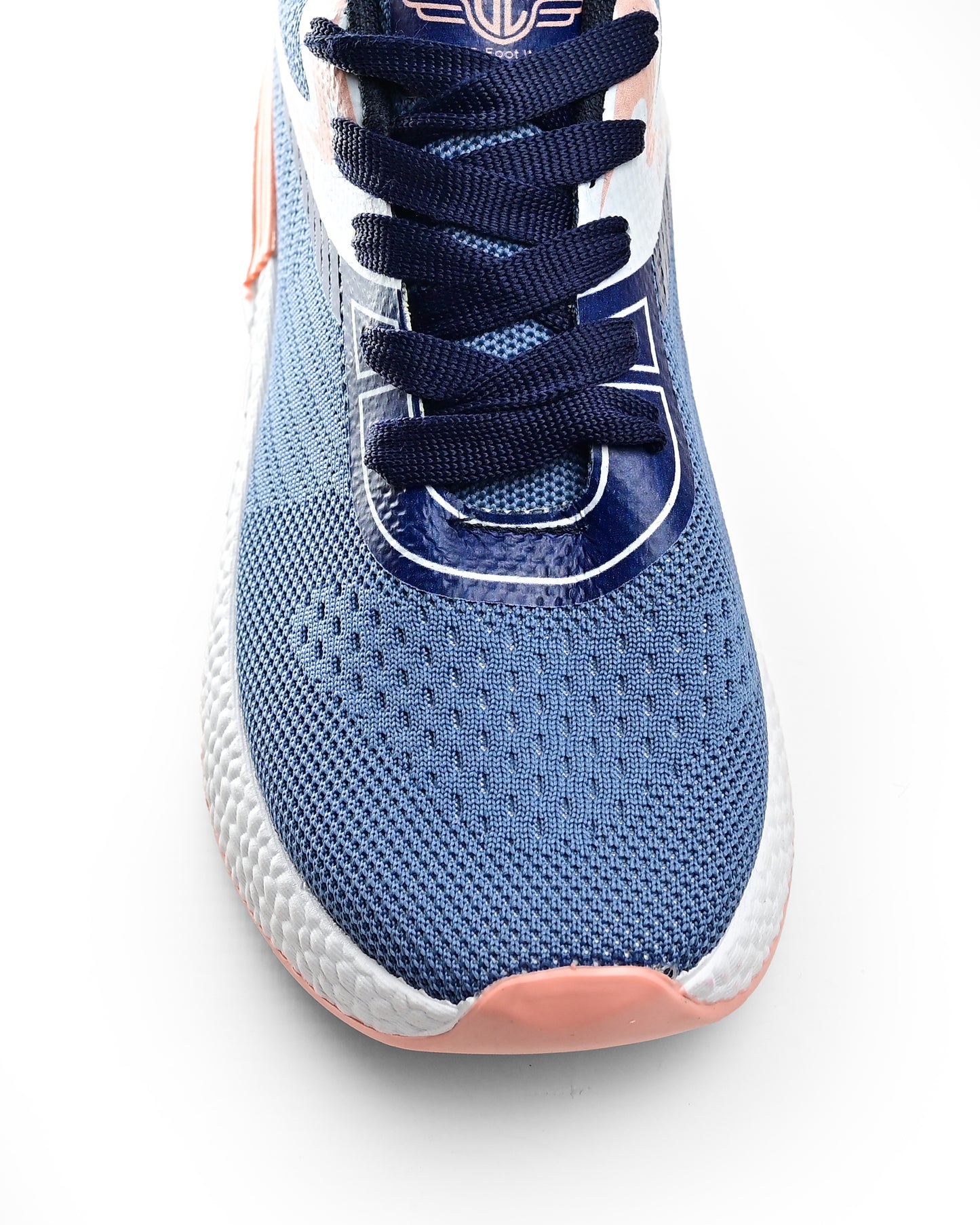 A712 - Sportive Sneakers , From Knit Textile For Women