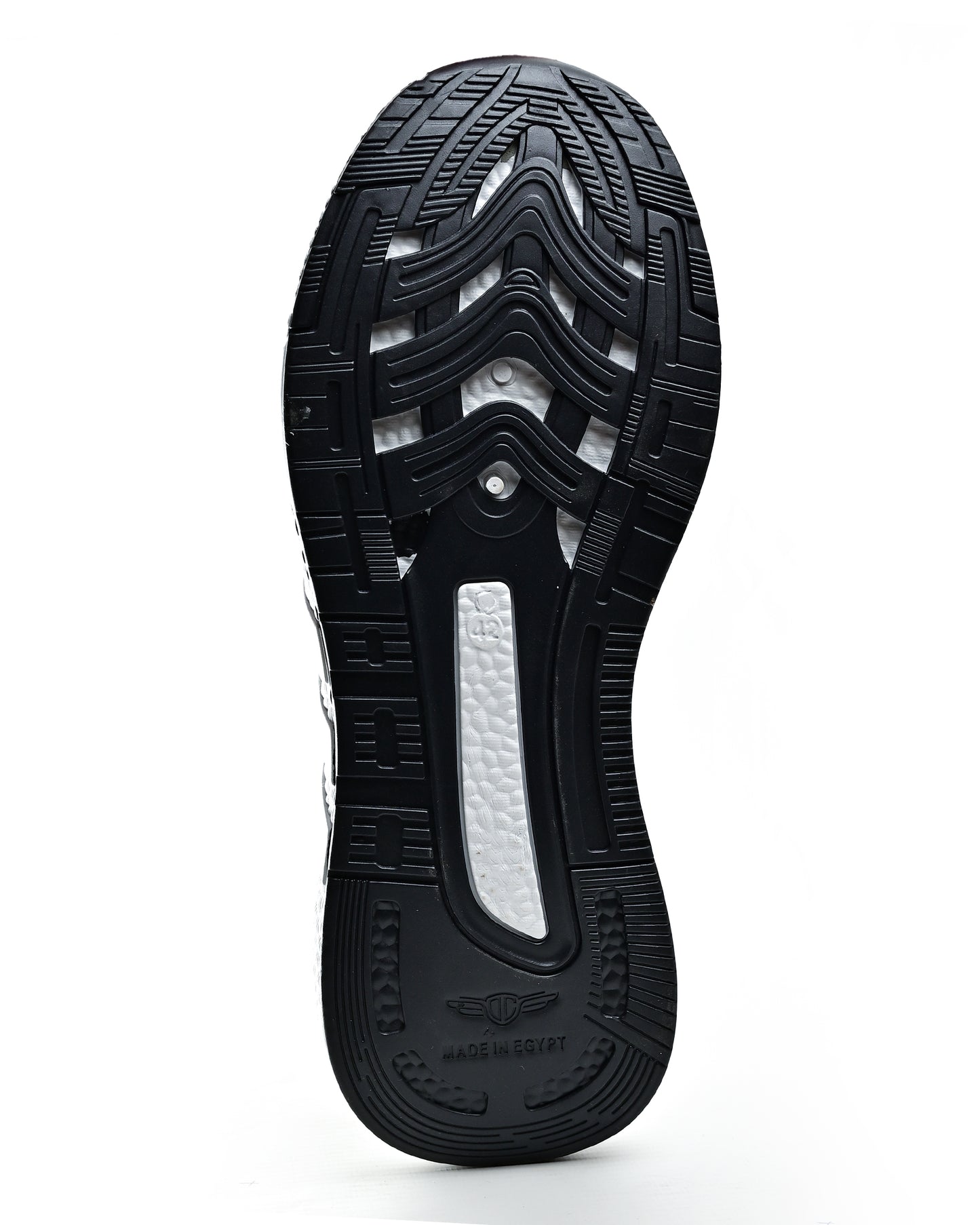 B900 - Sportive Lace-up Sneakers From Knit Textile For Men