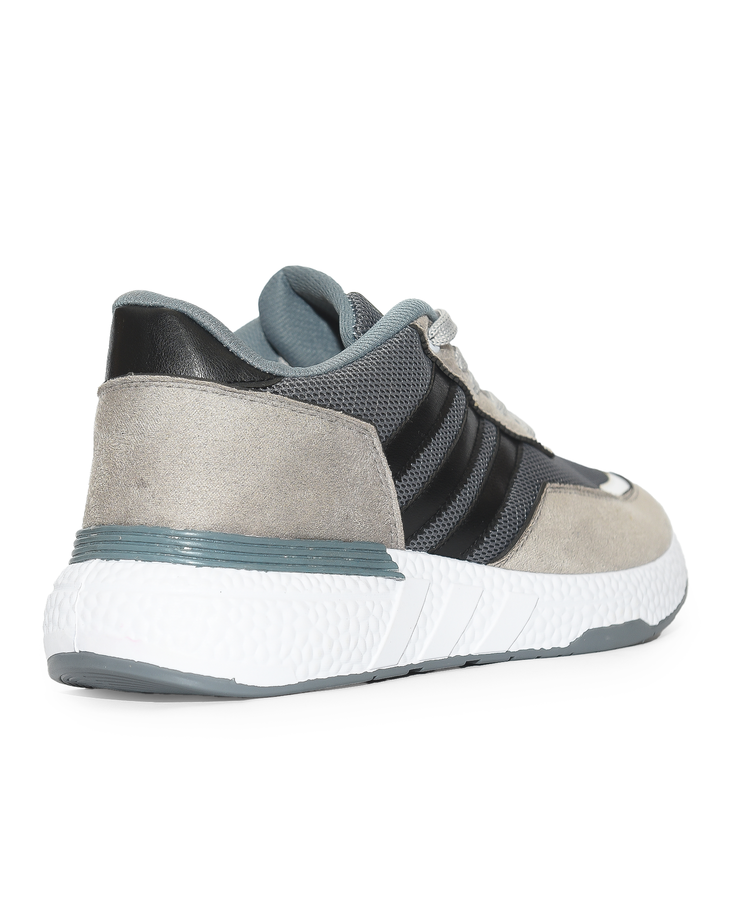 Fashion / Sportive Sneaker from Mixed chamois and textile For Men