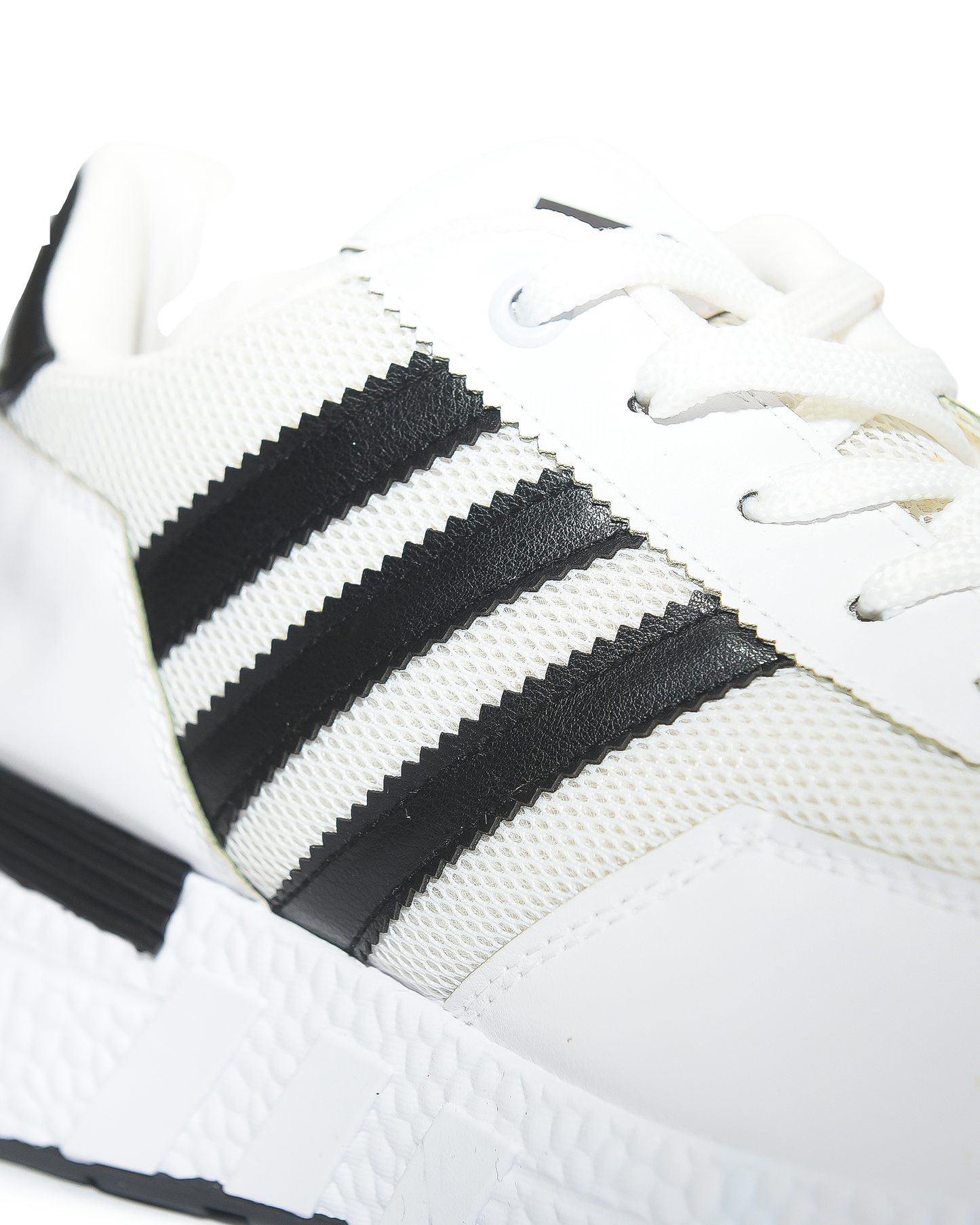 Fashion / Sportive Sneaker from Mixed chamois and textile For Men