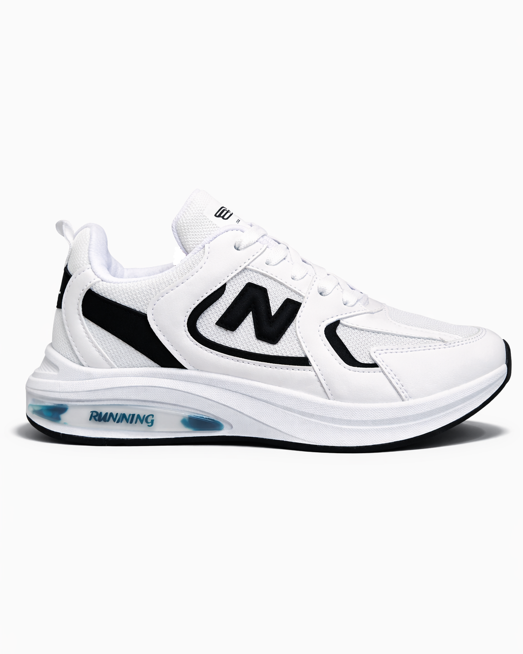 N777 - Sportive Sneakers , From Knit Textile For Women