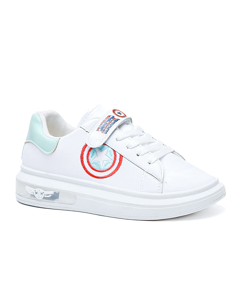 Fashion Velcro Flat Sneaker For Kids