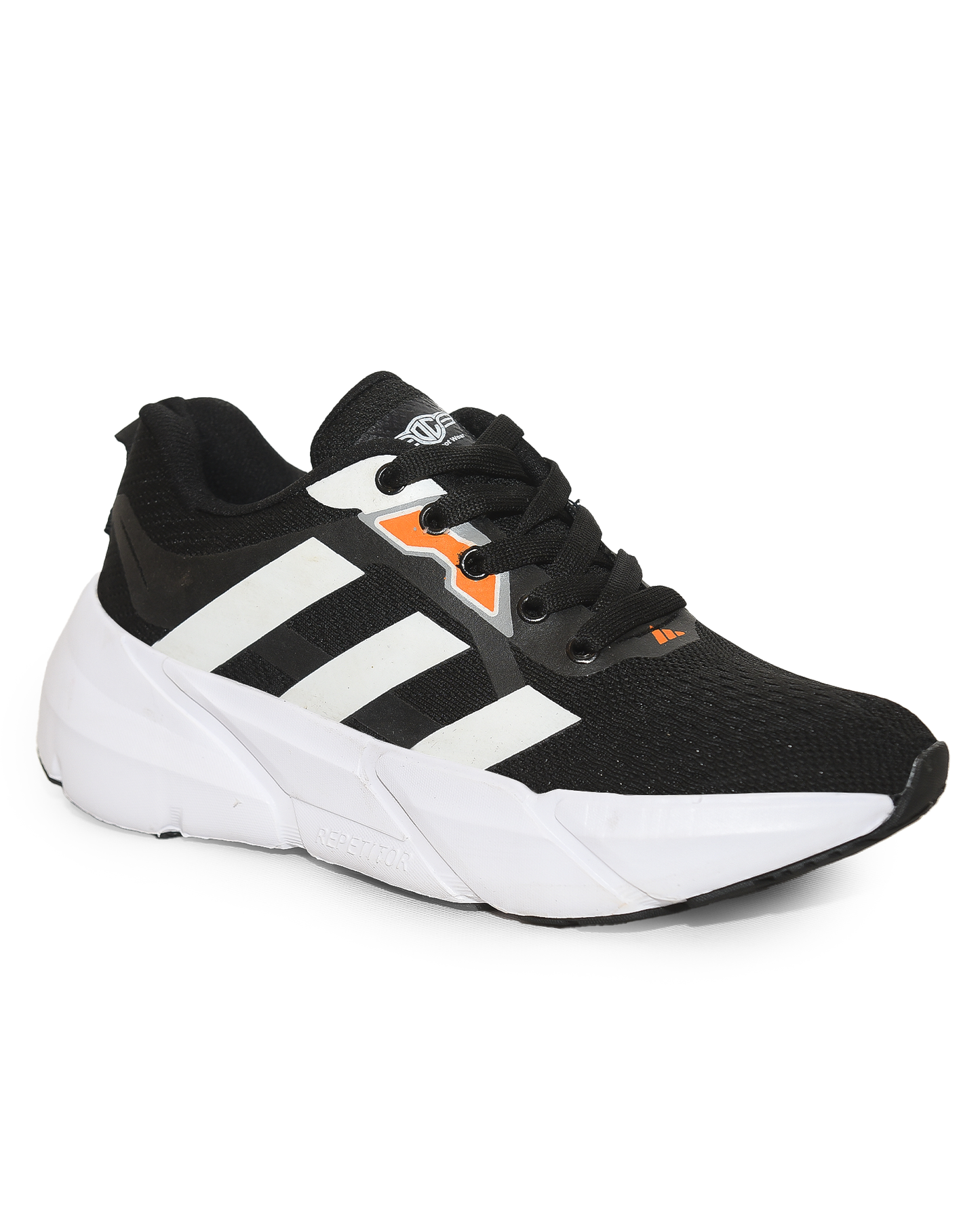 Sportive light-weight sneaekrs from knit textile for men