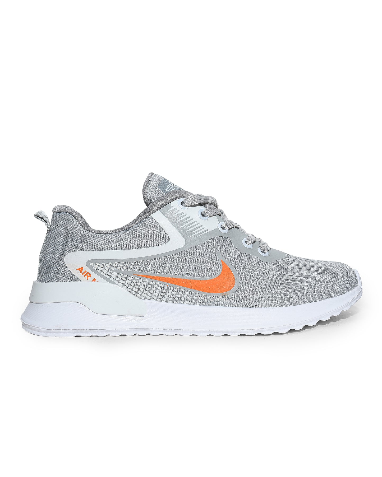 Sportive lightweight sneakers from knit textile for men