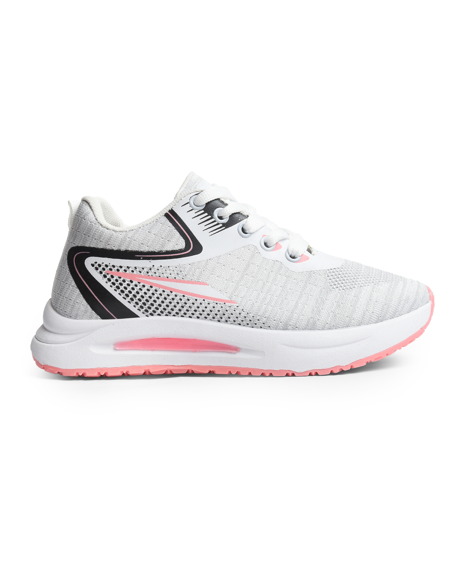 Sportive Sneakers , From Knit Textile For Women