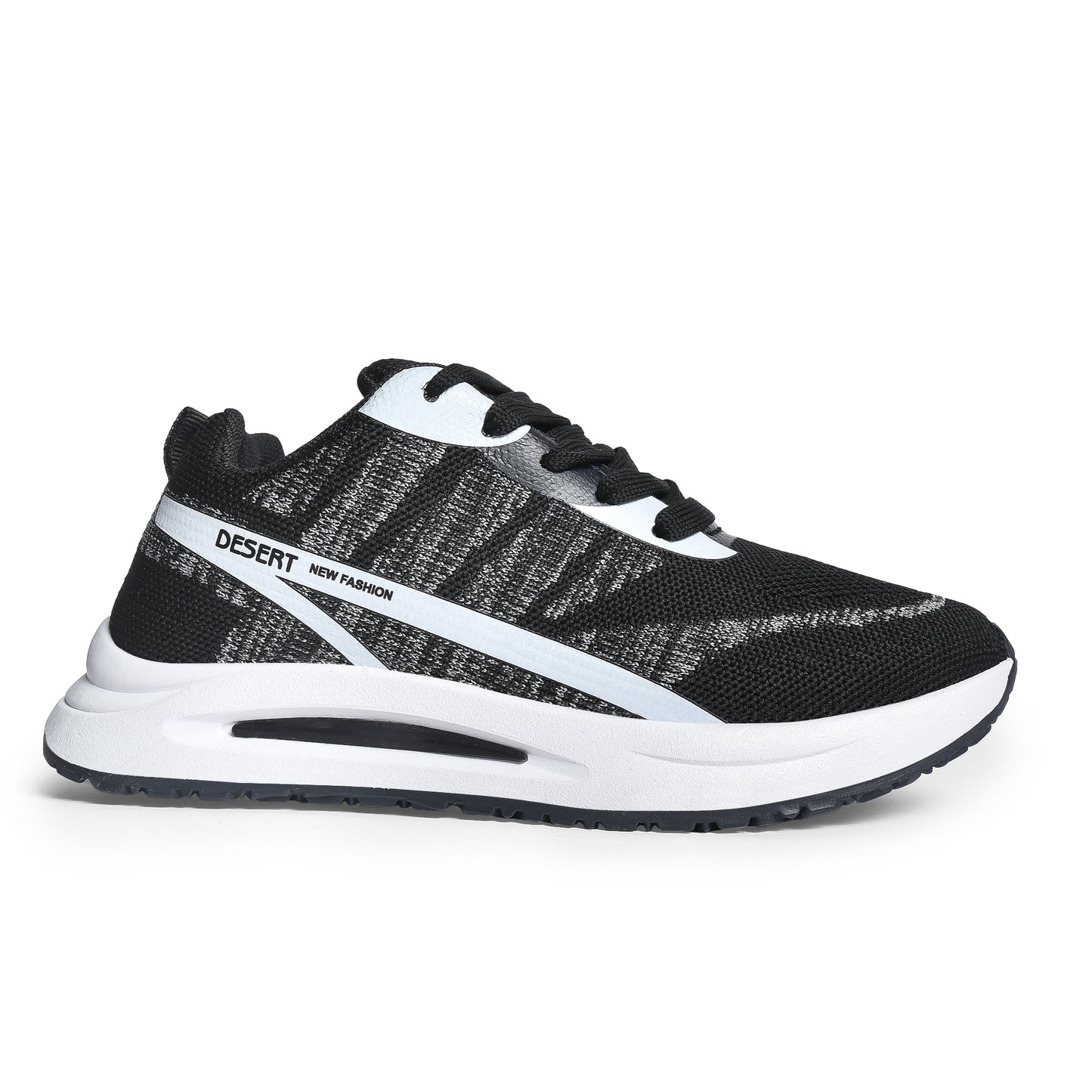 WS703 - Sportive Basic Lace-up Sneakers For Women