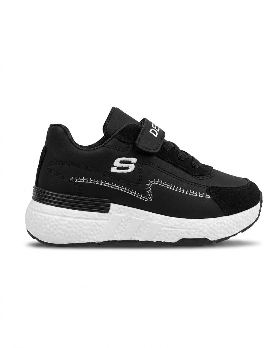 S566/2 - Sportive Sneaker from knit Textile For Kids