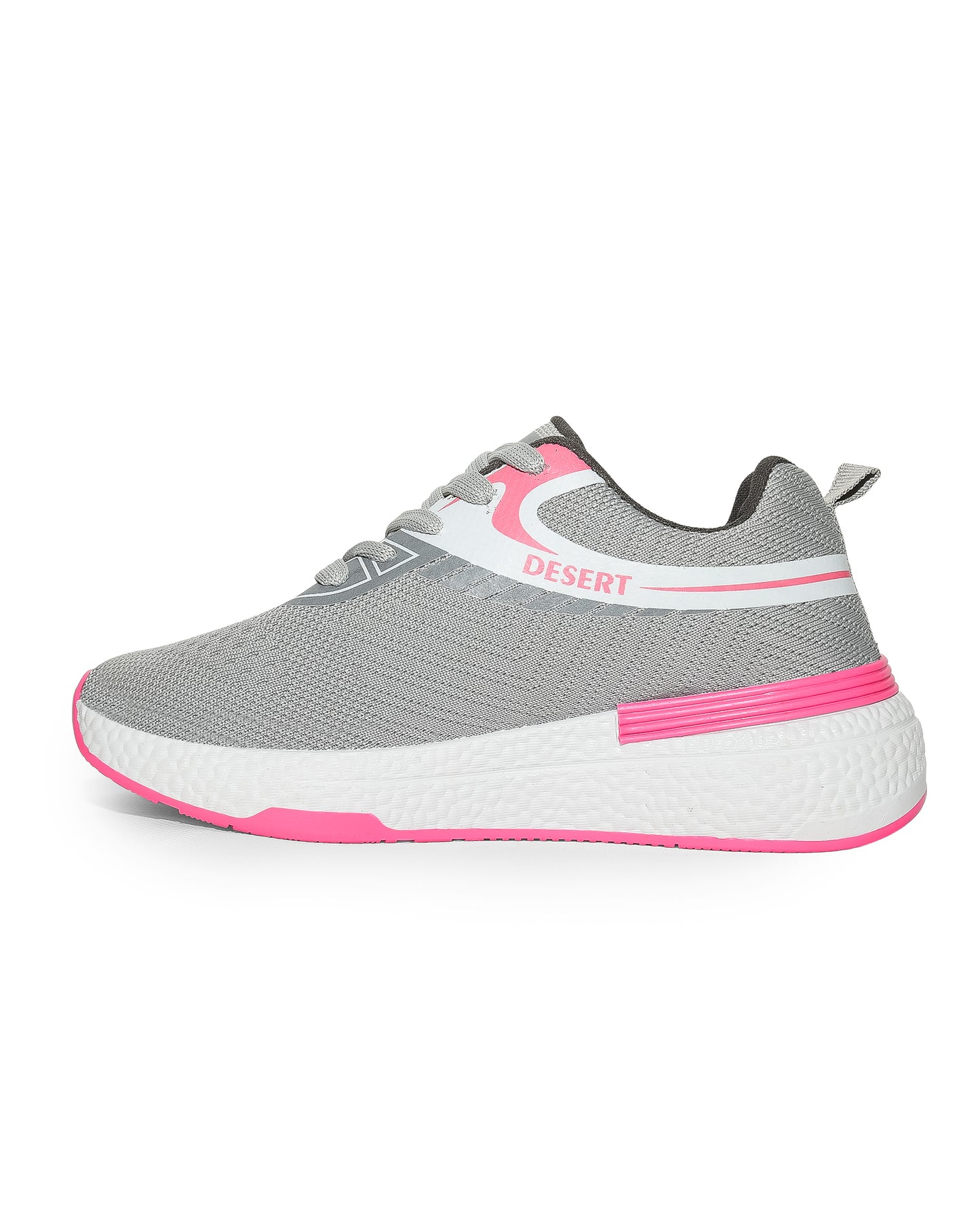 Sportive Sneakers ,  From Knit Textile For Women