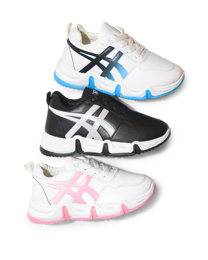 Fashion Velcro Flat Sneaker For Kids