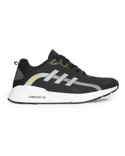 Sportive Comfy Printed Running Shoe Textile For Men