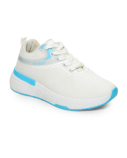 Sportive Sneakers ,  From Knit Textile For Women