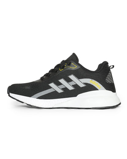 Sportive Comfy Printed Running Shoe Textile For Men