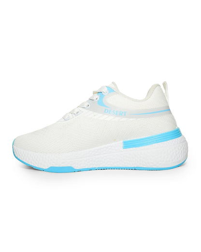 Sportive Sneakers ,  From Knit Textile For Women