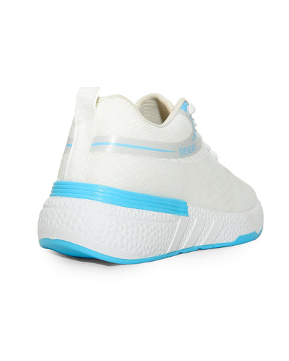 Sportive Sneakers ,  From Knit Textile For Women
