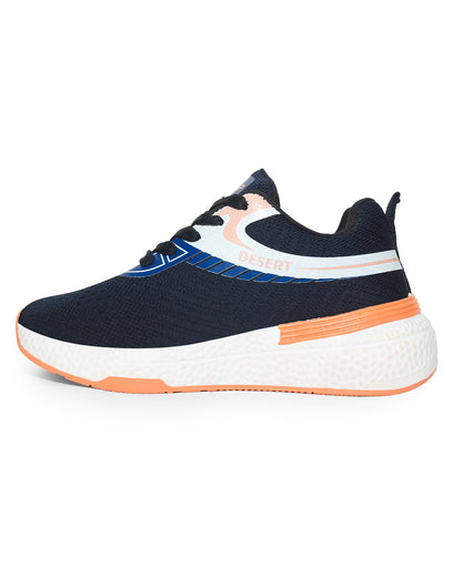 Sportive Sneakers ,  From Knit Textile For Women