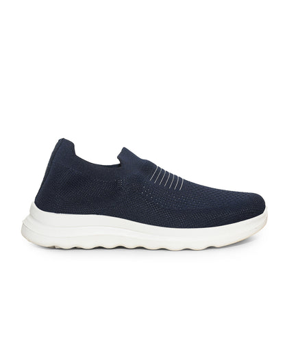 R303/13 - Sportive Canvas Sock Sneakers For Men