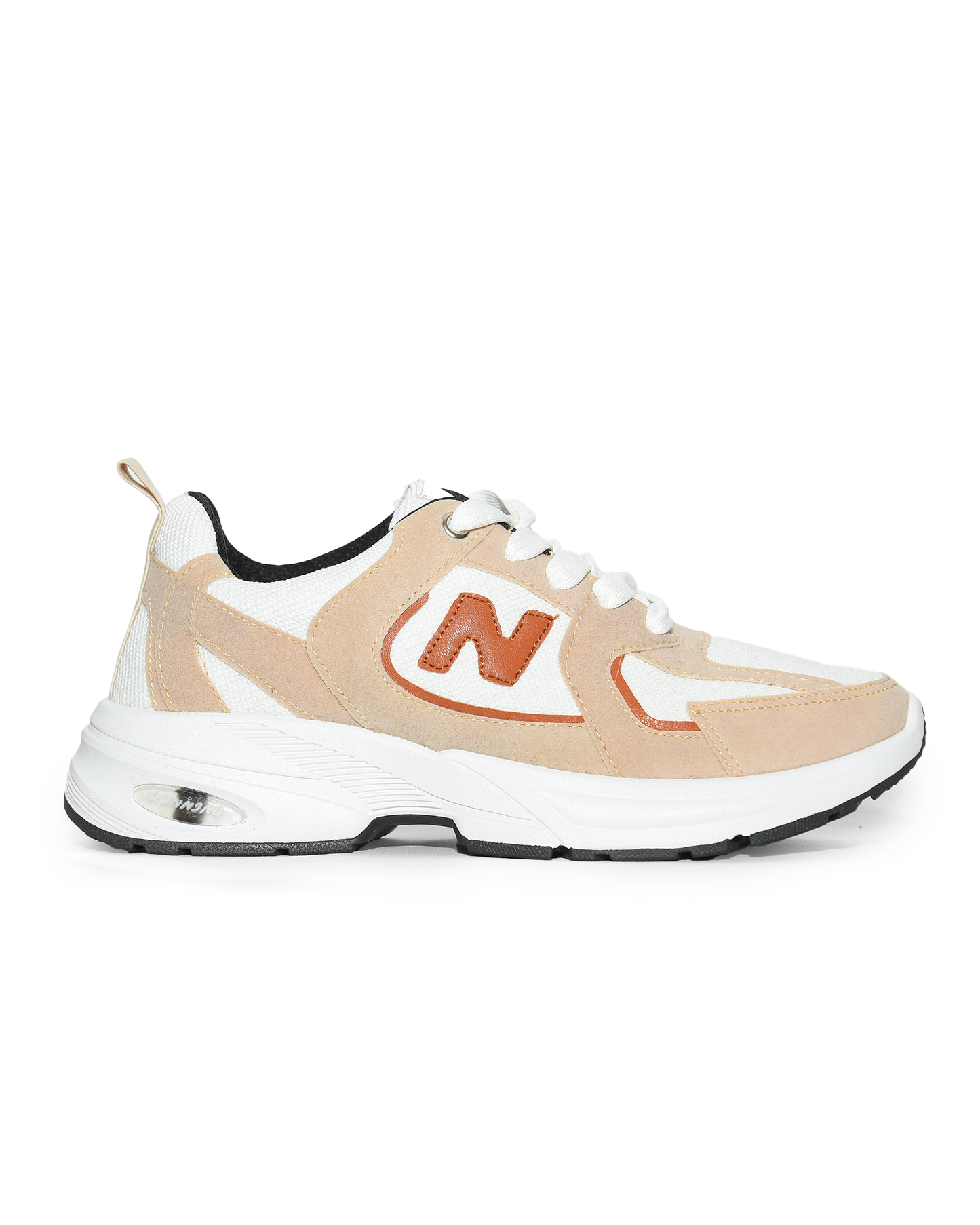 Fashion / Sportive Sneaker from Mixed chamois and textile For Men