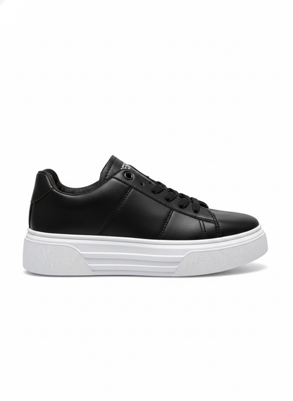 3037 - Side Colored flat sneakers for women