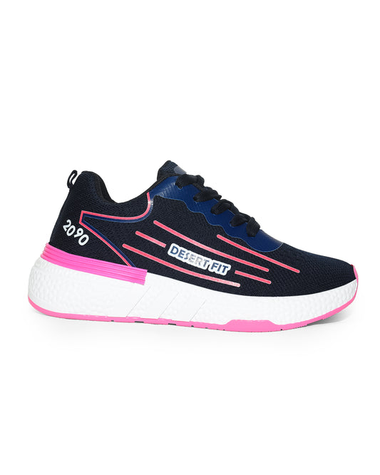 Sportive Sneakers ,  From Knit Textile For Women