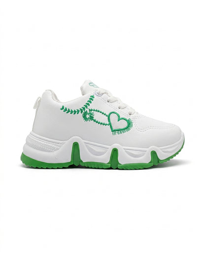 456 - Fashion Velcro Flat Sneaker For Kids