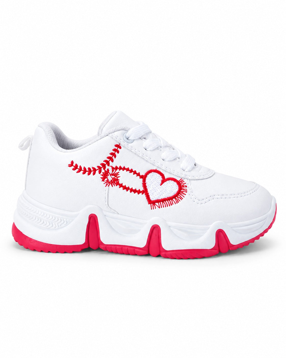 456 - Fashion Velcro Flat Sneaker For Kids
