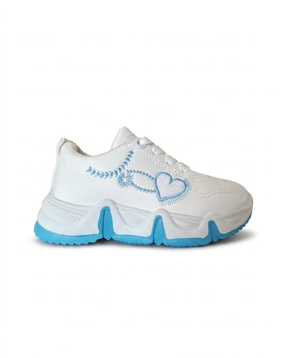 456 - Fashion Velcro Flat Sneaker For Kids