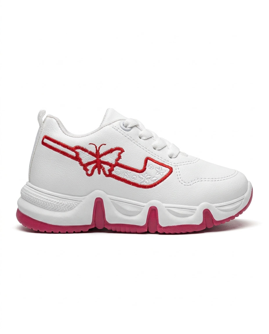 459 - Fashion Velcro Flat Sneaker For Kids