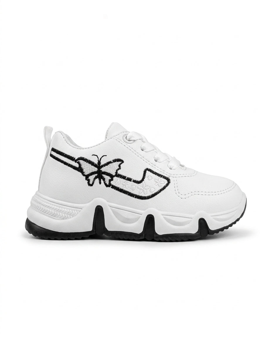 459 - Fashion Velcro Flat Sneaker For Kids