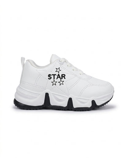 462 - Fashion Velcro Flat Sneaker For Kids
