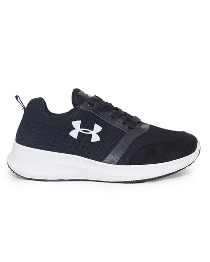 7229 - Fashion / Sportive Sneaker from Mixed chamois and textile For Men