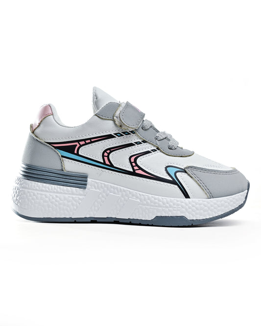 5870 - Sportive Sneaker , Exported material , Lether For Kids