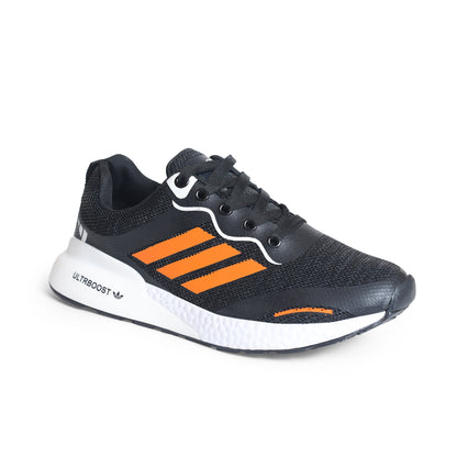 Sportive lightweight sneakers from knit textile for men