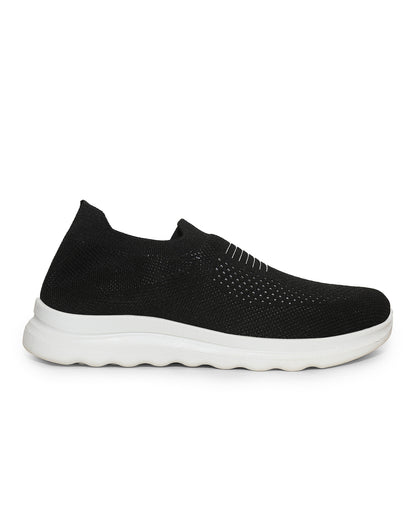 R303/13 - Sportive Canvas Sock Sneakers For Men