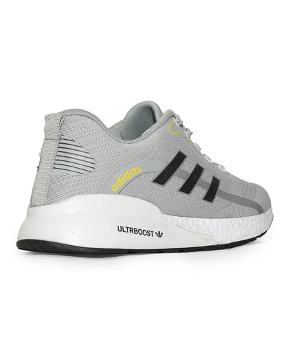 Sportive Comfy Printed Running Shoe Textile For Men