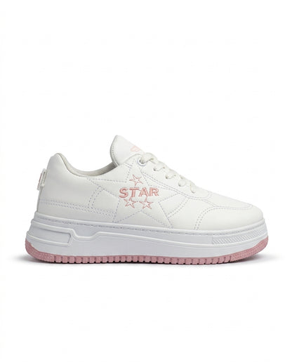 662 - Fashion flat sole sneaker for women
