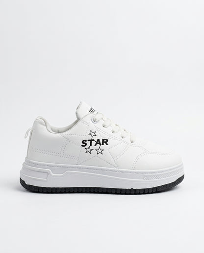 662 - Fashion flat sole sneaker for women