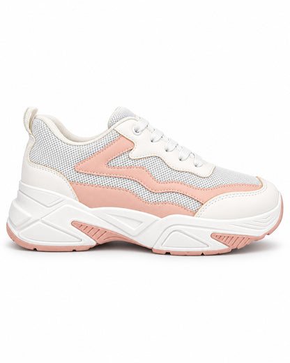6809 - Fashion chucky sole sneaker for women