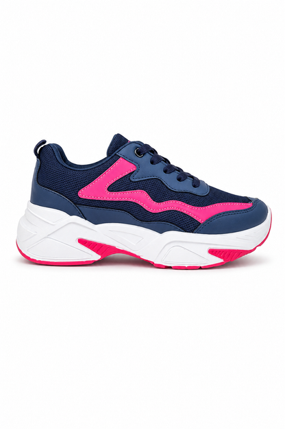 6809 - Fashion chucky sole sneaker for women