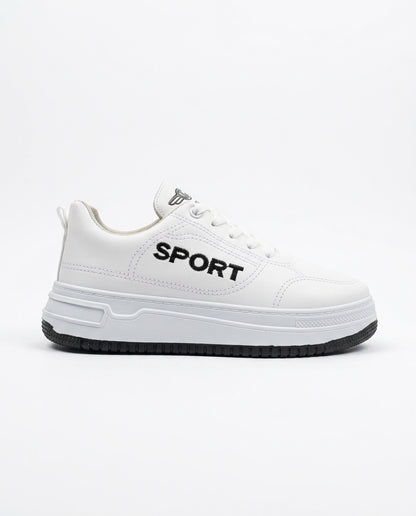 680 - Fashion flat sole sneaker for women